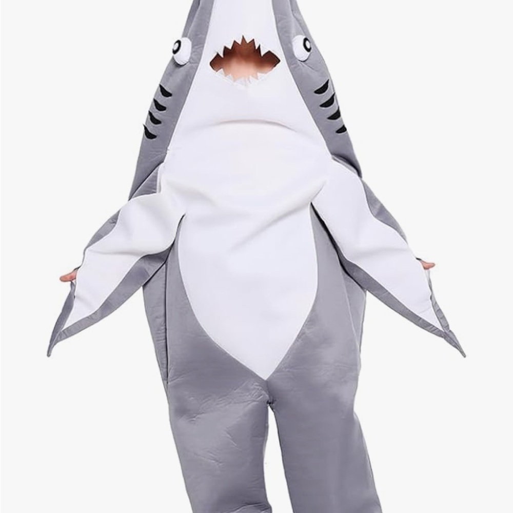 Gray Shark Costume 010